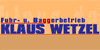 Logo Wetzel Klaus Baggerbetrieb Waldkappel