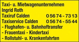 Bildergallerie Taxiunternehmen Ingrid Roth Espenau