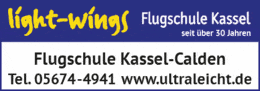 Bildergallerie light-wings Flugschule Kassel Calden
