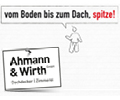 Logo Ahmann & Wirth GmbH Dachdecker u. Zimmerei Ibbenbüren