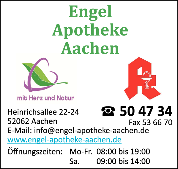Anzeige Engel-Apotheke