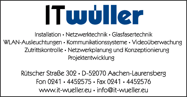 Anzeige IT Wüller GmbH