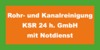 Kundenlogo von KSR 24 h. Rohr- und Kanalreinigung