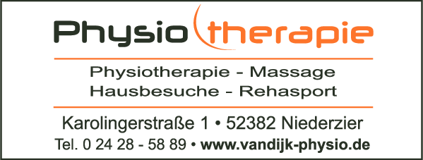 Anzeige Praxis für Physiotherapie C.O. van Dijk