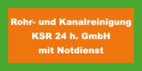 Kundenlogo KSR 24 h. GmbH Rohr- und Kanalreinigung