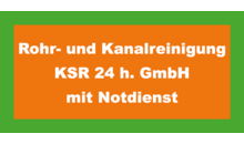 Kundenlogo von KSR 24 h. GmbH Rohr- und Kanalreinigung