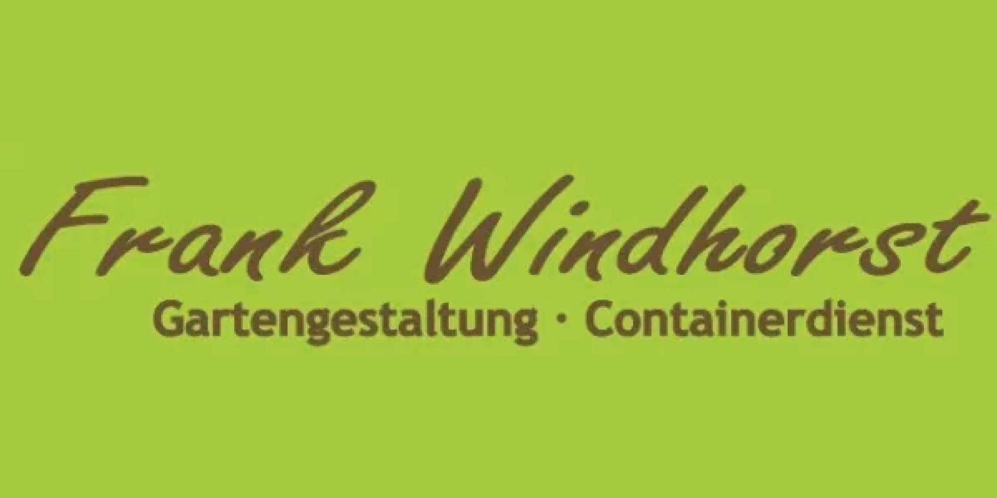 Kundenlogo von Windhorst Frank Kundenlogo von Windhorst Frank