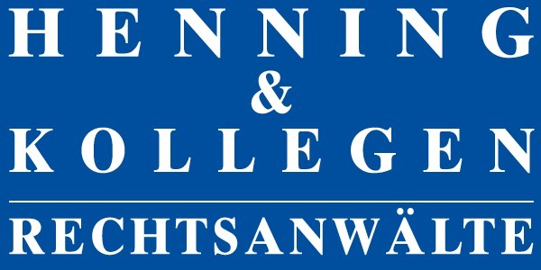 Kundenlogo von Henning & Kollegen Rechtsanwälte Kundenlogo von Henning & Kollegen Rechtsanwälte