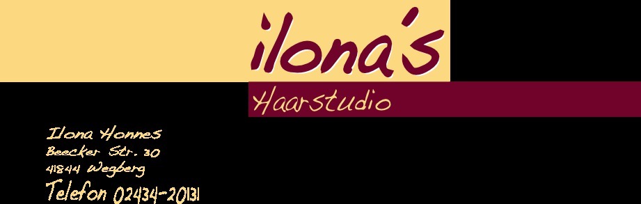 Kundenlogo von Ilona's Haarstudio
