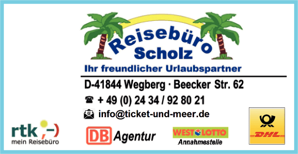 Anzeige Scholz Reisebüro GmbH