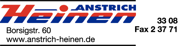 Anzeige Heinen Anstrich GmbH