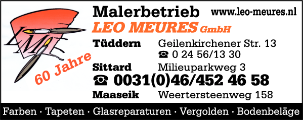 Anzeige Meures Leo GmbH Malerbetrieb