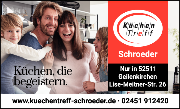 Anzeige Küchen Treff Schroeder