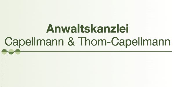 Kundenlogo Anwaltskanzlei Capellmann Hartmut Kundenlogo Anwaltskanzlei Capellmann Hartmut