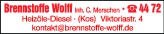 Kundenlogo von Brennstoffe Wolff Inh. Christoph Merschen Kundenlogo von Brennstoffe Wolff Inh. Christoph Merschen