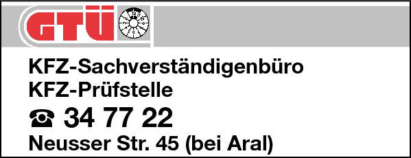 Anzeige ULS Gesellschaft für sichere Technik mbH GTÜ-Kfz-Prüfstelle Kfz-Sachverständige