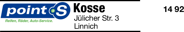 Anzeige Point S Kosse GmbH
