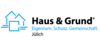 Kundenlogo von Haus & Grund Haus- und Grundbesitzerverein Jülich e.V.