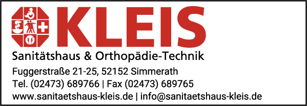 Anzeige Sanitätshaus & Orthopädietechnik Kleis