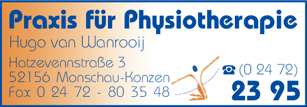 Anzeige van Wanrooij Hugo Praxis für Physiotherapie