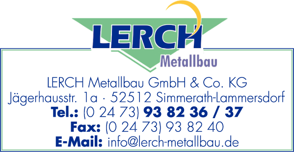 Anzeige Lerch Metallbau GmbH & Co KG