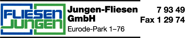 Anzeige Jungen-Fliesen GmbH