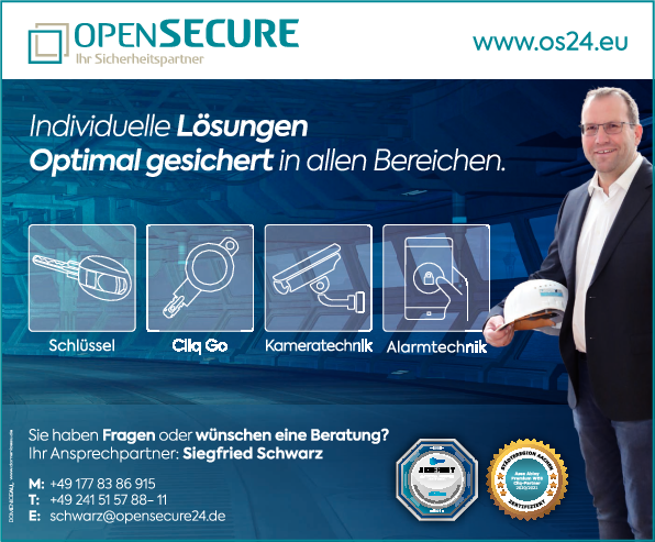 Anzeige openSecure Inh. Siegfried Schwarz