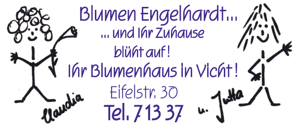 Anzeige Blumen Engelhardt