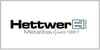 Kundenlogo von Hettwer Metallbau GmbH
