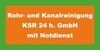 Kundenlogo von KSR 24 h. Rohr- und Kanalreinigung