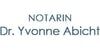 Kundenlogo von Abicht Yvonne Dr. Notarin