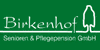 Kundenlogo von Birkenhof Senioren- & Pflegepension GmbH