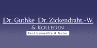 Kundenlogo Guthke Peter Dr. , Zickendrath-Wendestadt Gunnar Dr. Rechtsanwälte und Notar