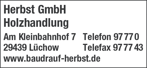 Kundenbild groß 1 Herbst GmbH Holzhandlung