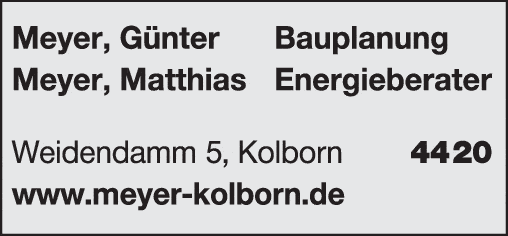 Kundenbild groß 1 Meyer Günter Bauplanung Meyer