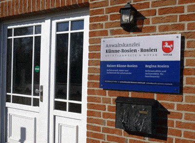 Kundenbild groß 3 Anwaltskanzlei Künne-Rosien - Rosien Rechtsanwälte & Notar