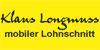 Kundenlogo von Longmuss Klaus mobiler Lohnschnitt