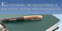 Kundenlogo Kronenberg, Dr. Kronenberg & Kollegen Rechtsanwälte · Notar · Fachanwälte