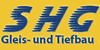Kundenlogo von SHG Gleisbau und Tiefbau