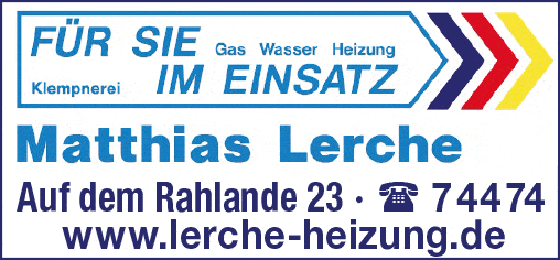 Kundenbild groß 1 Lerche Matthias Heizung u. Sanitär