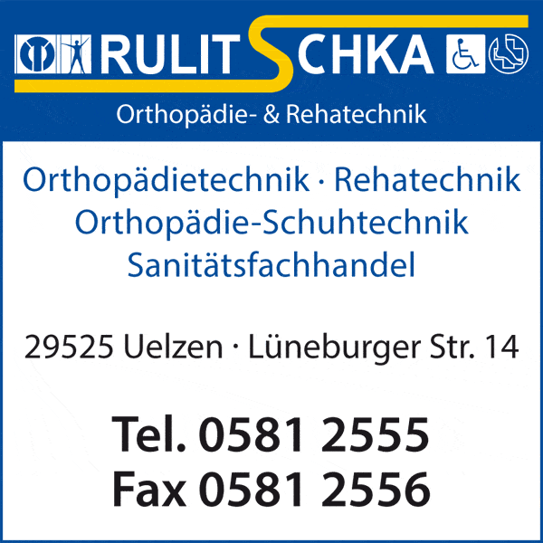 Kundenbild groß 1 Orthopädie & Rehatechnik Rulitschka Uelzen GmbH