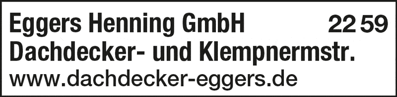 Kundenbild groß 1 Henning Eggers Dachdecker- und Klempnermeister GmbH