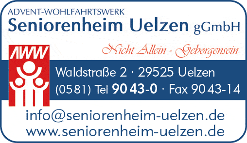 Kundenbild groß 1 ADVENT-WOHLFAHRTSWERK Seniorenheim Uelzen gGmbH