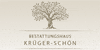 Kundenlogo von KRÜGER-SCHÖN Bestattungshaus