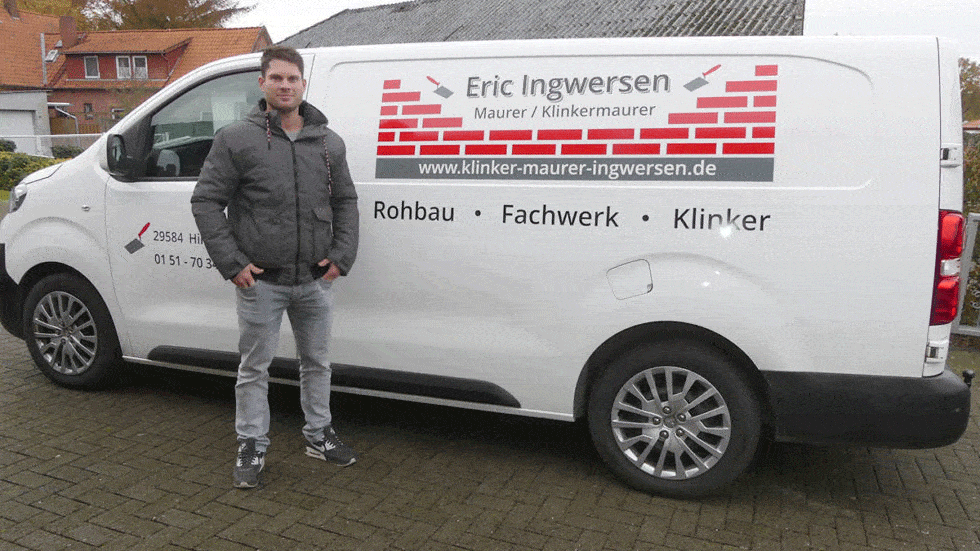 Kundenbild groß 1 Bauunternehmen Ingwersen - Eric Ingwersen Maurer / Klinkermaurer