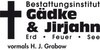 Kundenlogo von Gädke und Jirjahn GmbH Bestattungsinstitut