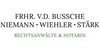 Kundenlogo Frhr. v. d. Bussche Christoph Rechtsanwälte & Notarin