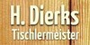 Kundenlogo von Dierks Hartmut Tischlerei