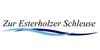 Kundenlogo Zur Esterholzer Schleuse Café und Restaurant