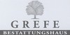 Kundenlogo von Grefe Claus Tischlermeister und Bestattungen